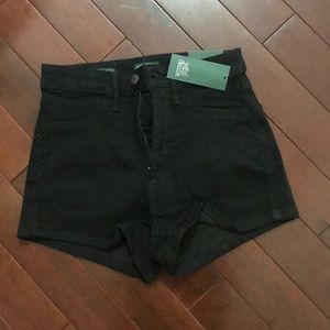 Wild fable black jean shorts